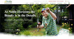 Desktop Screenshot of noblehorizons.org
